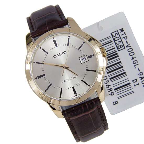 Casio Men's Stylish Quartz Dress Watch MTP-V004GL-9A