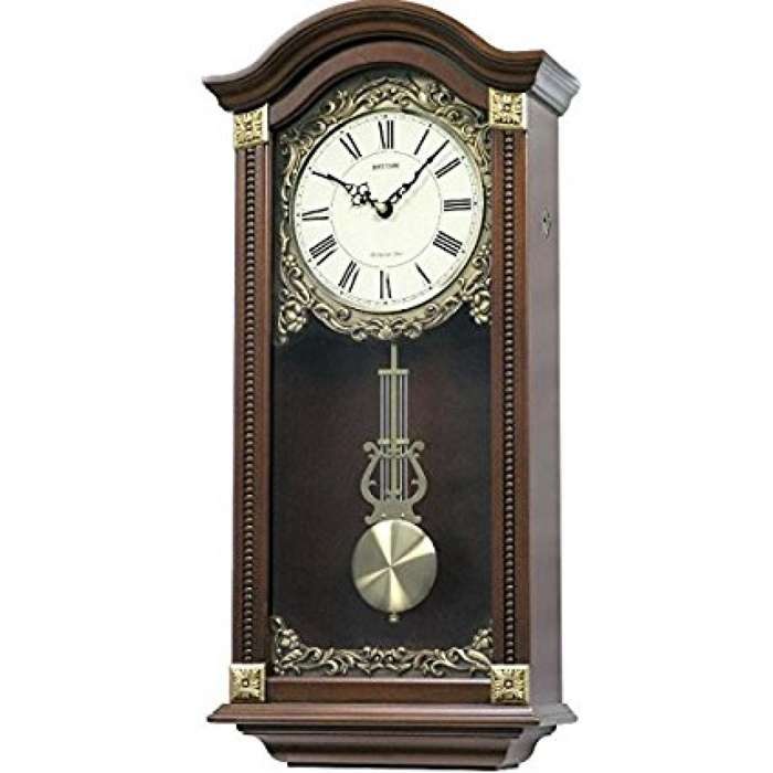Rhythm Elegant Wooden Wall Clock CMJ524NR06