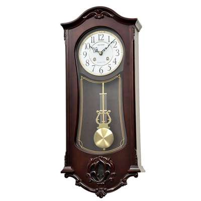 Rhythm Elegant Wooden Wall Clock CMJ562NR06