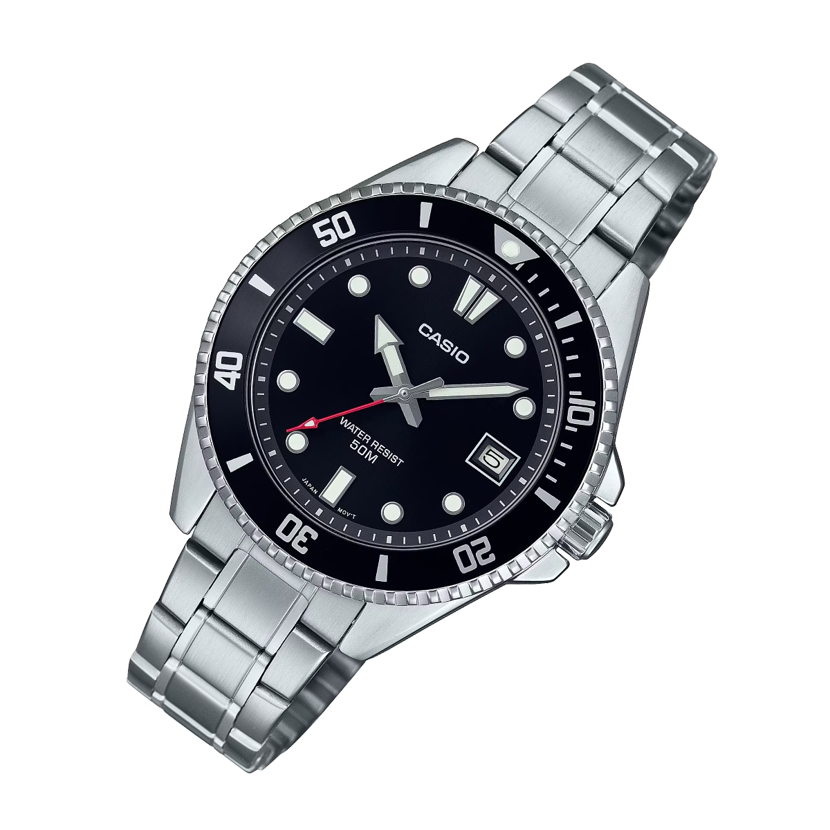 Casio MDV-10D-1A1: The Ultimate Quartz Sports Watch with Black Dial