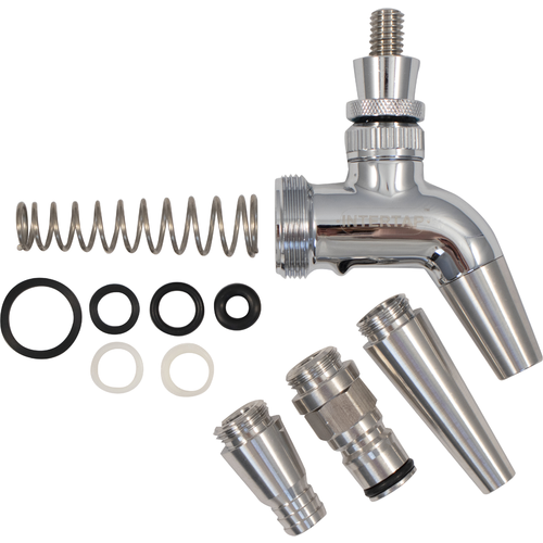 Intertap Stainless Steel Faucet Kit - Unleash the Brewing Potential!