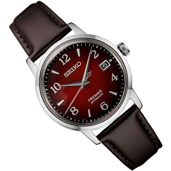 Seiko Presage Negroni Cocktail Time Watch SRPE41J1 - A Timeless Japanese Beauty