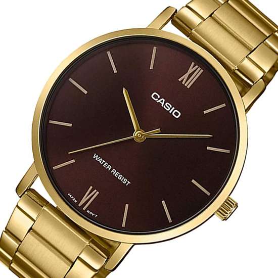 Casio MTP-VT01G-5B: A Stunning Gold Dress Watch for Men