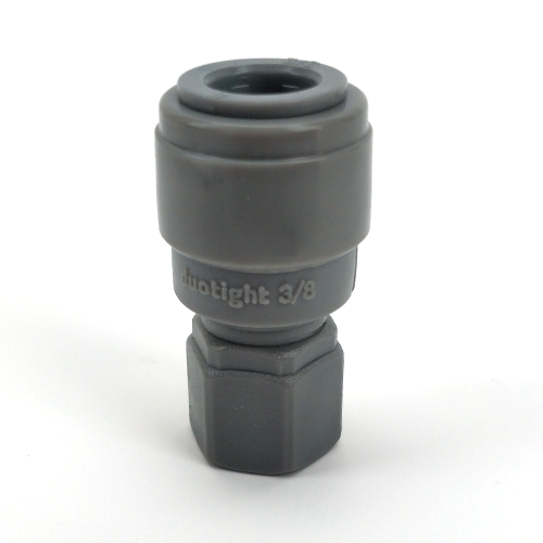 KegLand Duotight Push-In Fitting - 9.5 mm (3/8 in.) x 1/4 in. Flare - KL06941: The Ultimate Connection Solution!