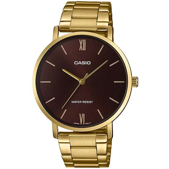 Casio MTP-VT01G-5B: A Stunning Gold Dress Watch for Men