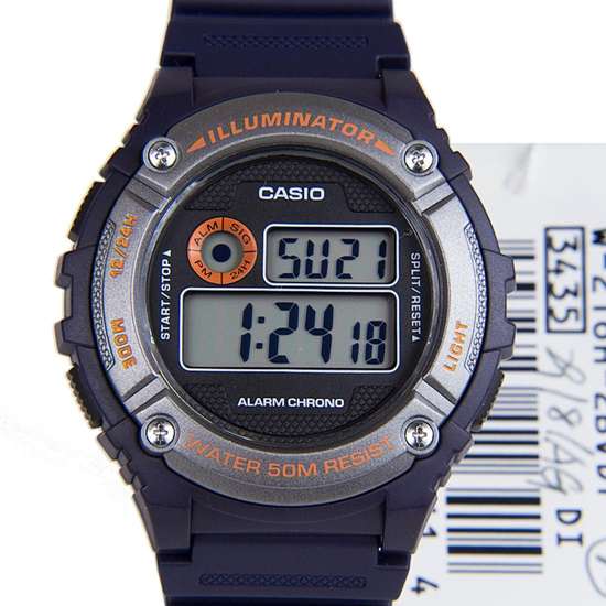 Casio Men's Stylish Digital Watch W-216H-2B W-216H-2BVDF