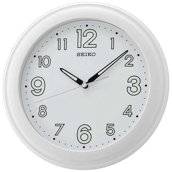 Seiko QXA721W/QXA721WT Analog White Wall Clock - Exclusive to Singapore!