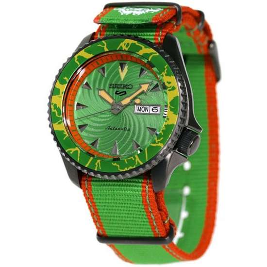 Seiko 5 Sports SBSA083 Blanka Street Fighter JDM Watch