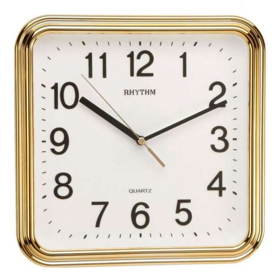 Rhythm CMG466NR18: The Silent Gold Clock