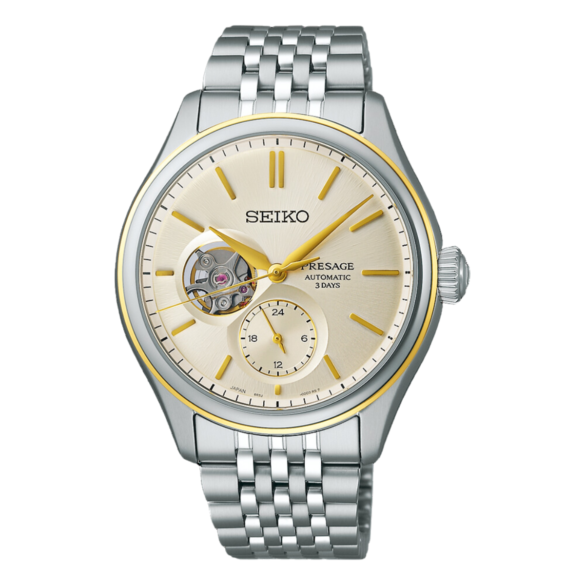 Seiko Presage SPB480J1: A Timeless Men's Open Heart Automatic Watch