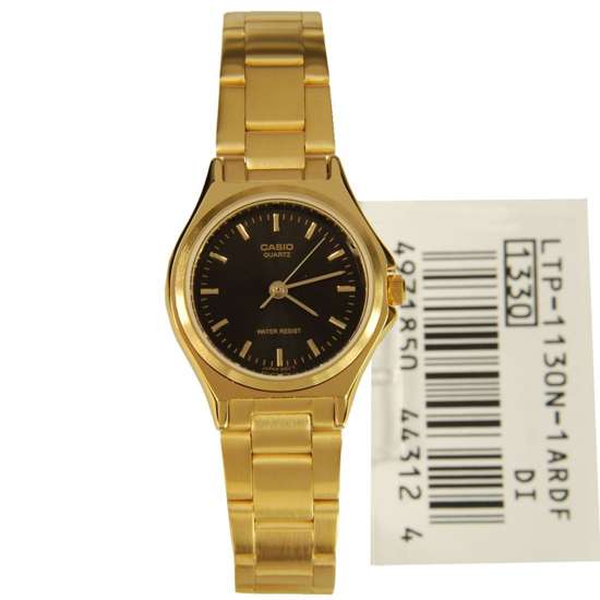 Gorgeous Casio Quartz Gold Plated Ladies Watch LTP-1130N-1A