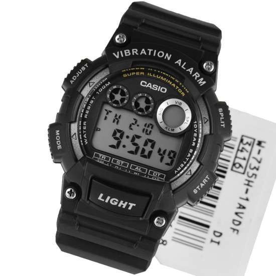 Casio Men's W-735H-1AV Dual Time Watch: A Must-Have Timepiece!