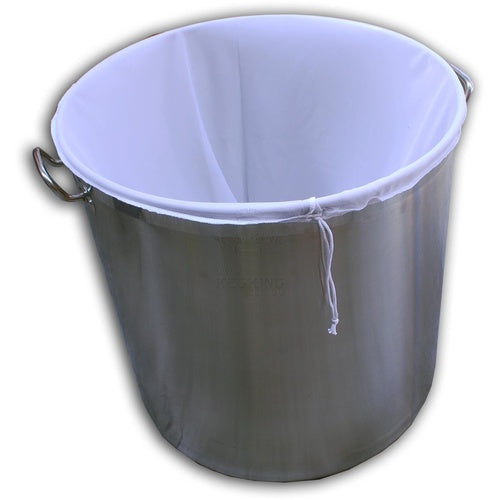Extra-Large Drawstring Mesh Brew Bag - Ideal for Brew In a Bag! 31.5 in. x 21.7 in. KL01298