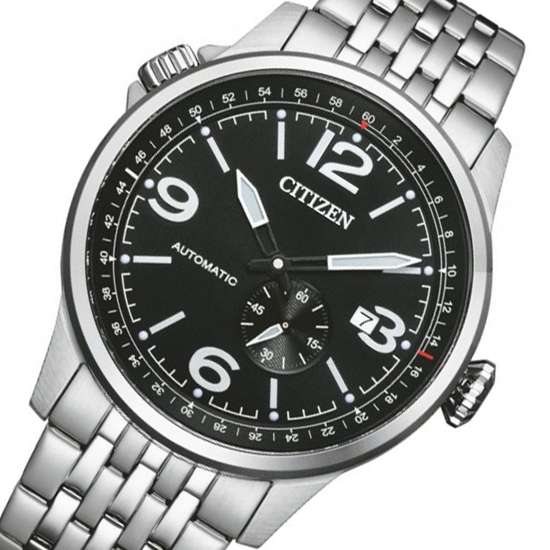Citizen Automatic NJ0140-84E Pilot Watch: A Timeless Stainless Steel Masterpiece
