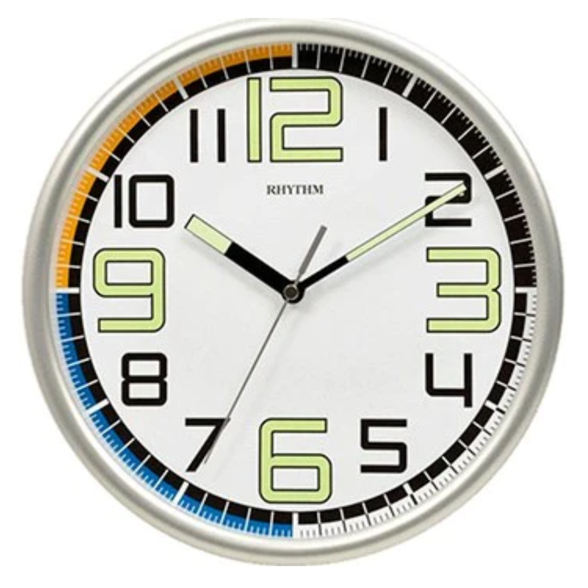 Rhythm CMG596NR19: Your Ideal Silent and Luminous Wall Clock (Singapore Only)