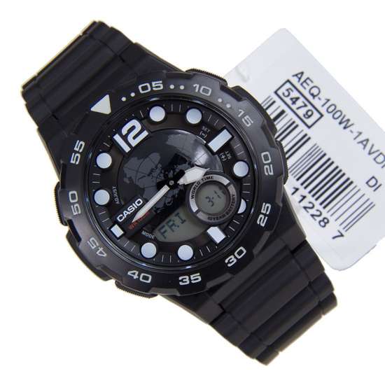 Casio AEQ-100W-1AV World Time Watch: Your Ultimate Timekeeping Companion