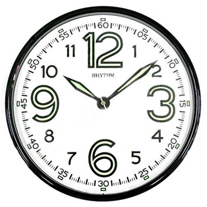 Rhythm Glow Wall Clock CMG499BR71