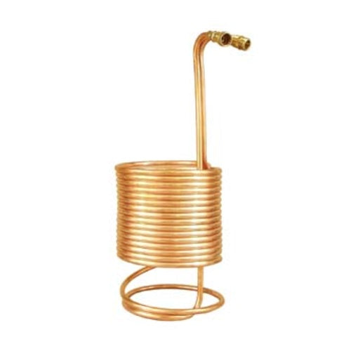 KegFactory 50 ft. x 1/2 in. Immersion Wort Chiller with Fittings - The Ultimate Time-Saver!