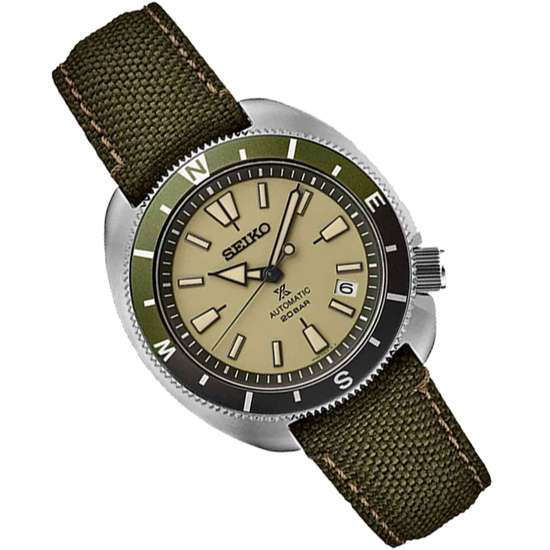 Seiko Prospex SRPG13K1 Land Tortoise Green Nylon - The Ultimate Adventure Watch