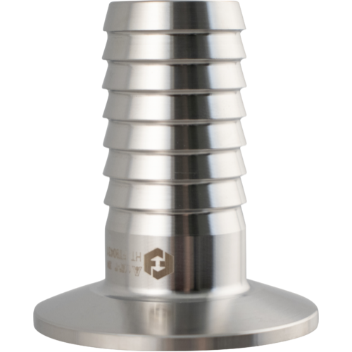 1 in. x 1.5 in. T.C. Stainless Tri-Clamp Barb - Brewery Essential!