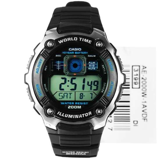 Casio AE-2000W-1AVDF World Time Alarm Watch: Your Ultimate Timekeeping Companion