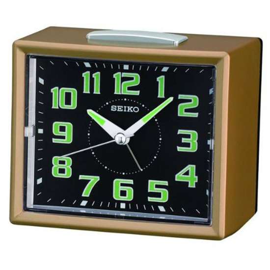 Seiko QHK024G Desk Alarm Clock - Exclusive to Singapore!