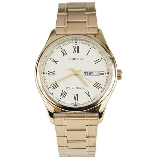 Casio MTP-V006G-9B Gold-Plated Quartz Watch - A Timeless Elegance