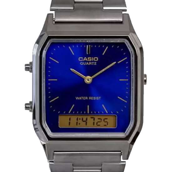 Casio Unisex Analog Digital Watch - AQ230GG-2A - The Vintage Timepiece You Need!