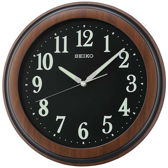 Seiko QXA313Z Luminous Wall Clock - Exclusive to Singapore!