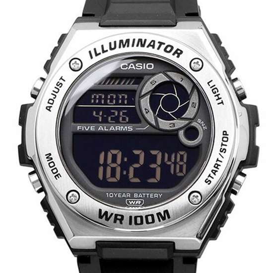 Casio Youth MWD-100H-1B Dual Time Digital Sports Watch: A Must-Have for Active Lifestyles!
