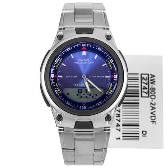 Casio AW-80D-2AV Telememo Analog Digital Watch: Your Ultimate Timekeeping Companion