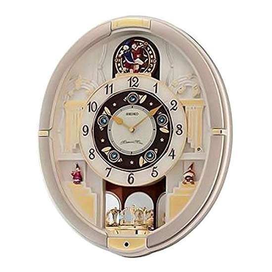 Seiko Melodies in Motion Wall Clock QXM290 QXM290S - Exclusive to Singapore!