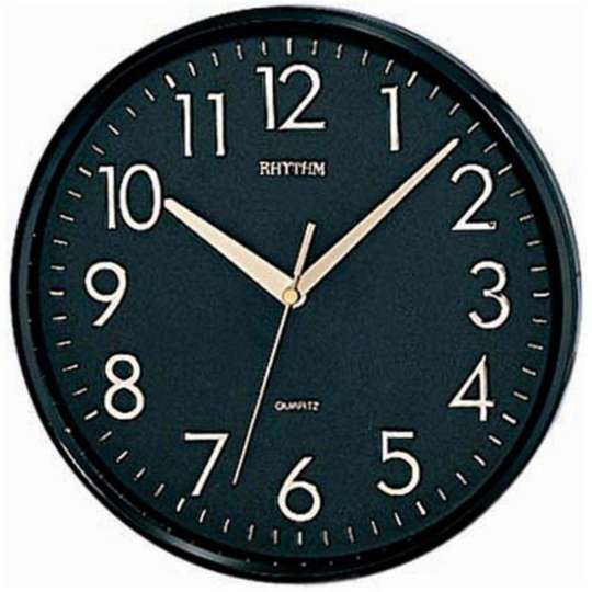 Rhythm CMG716NR02: Stunning Plastic Wall Clock