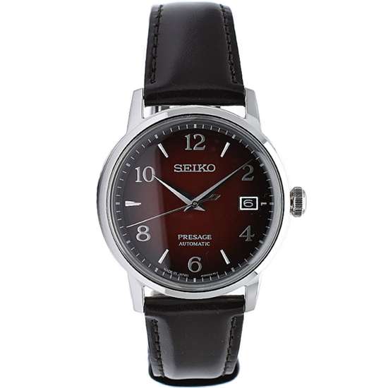 Seiko Presage JDM Cocktail Time SARY163: Exquisite Leather Watch
