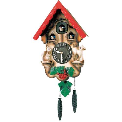 Rhythm 4MJ418-R06 Exquisite Clock - Singapore Exclusive!