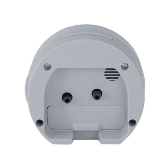Rhythm Super Silent Grey Alarm Clock CRE850BR08 - Exclusive to Singapore!