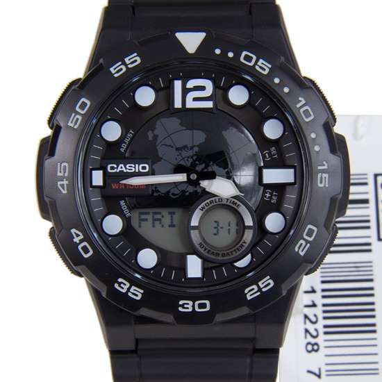Casio AEQ-100W-1AV World Time Watch: Your Ultimate Timekeeping Companion