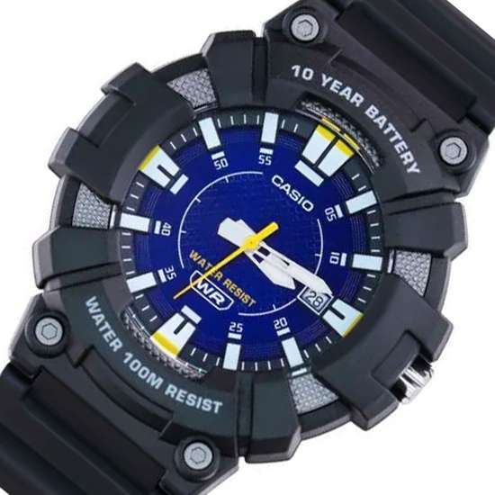Casio Youth's Stunning Blue Dial Analog MW-610H-2A Sporty Watch