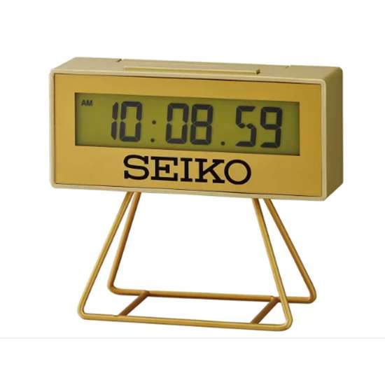 Seiko Limited Edition Digital Table Clock QHL087G/QHL087GN - A Must - Have Timepiece!