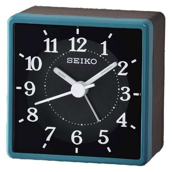 Seiko Stylish Square Alarm Clock QHE175E