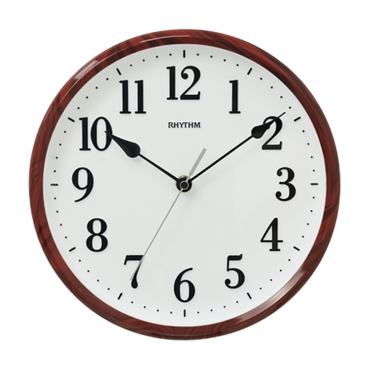 Rhythm CMG608NR06 Silent Wall Clock - Ideal for Singapore Homes