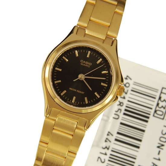 Gorgeous Casio Quartz Gold Plated Ladies Watch LTP-1130N-1A