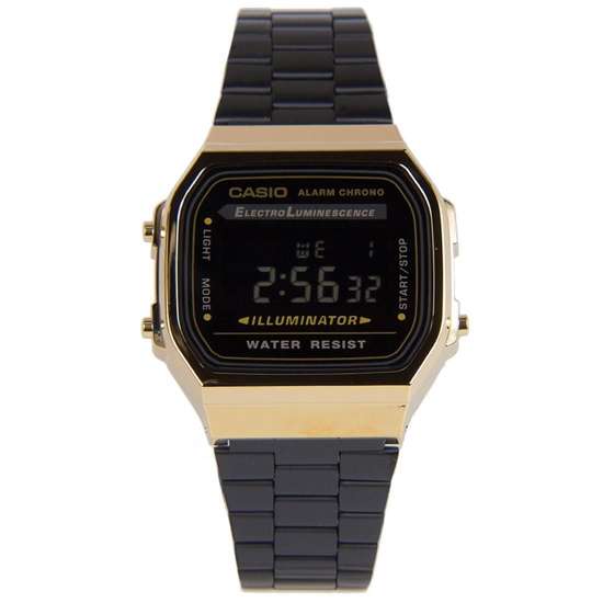Casio Vintage Men's Watch A168WEGB-1B: Timeless Style with Advanced Functionality