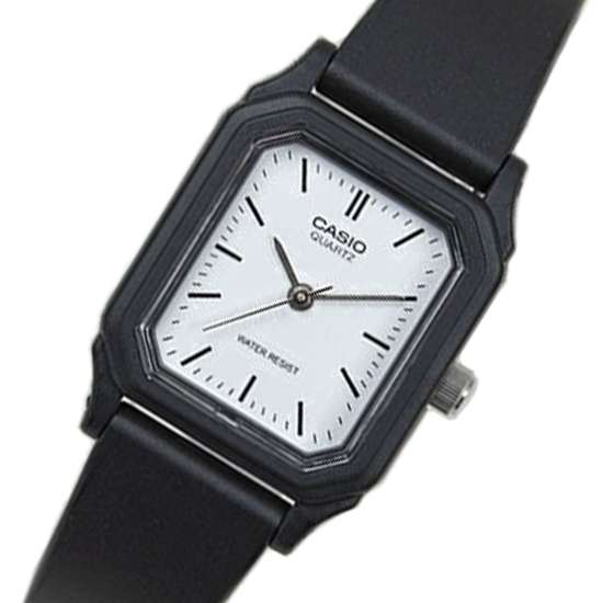 Stylish Casio Quartz Ladies Rectangular Watch LQ-142-7E