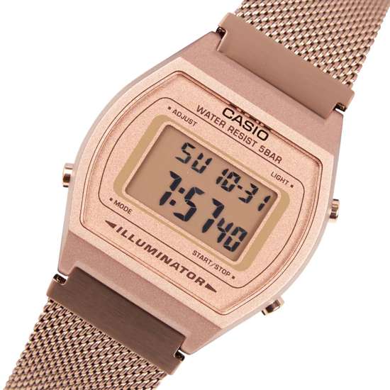 Casio Youth Retro Rose Gold Unisex Watch - B640WMR-5A & B640WMR-5ADF