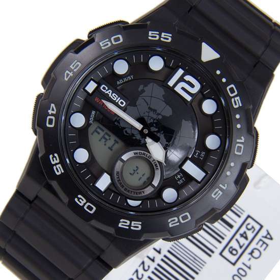 Casio AEQ-100W-1AV World Time Watch: Your Ultimate Timekeeping Companion