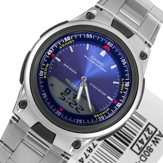 Casio AW-80D-2AV Telememo Analog Digital Watch: Your Ultimate Timekeeping Companion