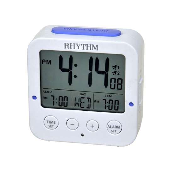 Rhythm Dual Alarm Clock LCT082NR03 - Exclusive to Singapore!