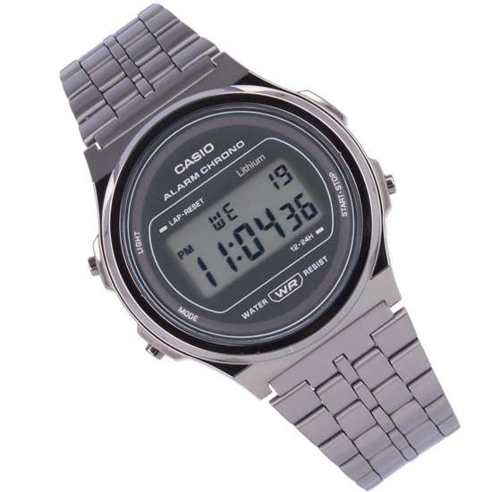 Casio Vintage Grey Unisex Digital Watch - A171WEGG-1A: A Timeless Classic