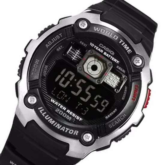 Casio AE-2000W-1B World Time Sports Watch: The Ultimate Youth Companion